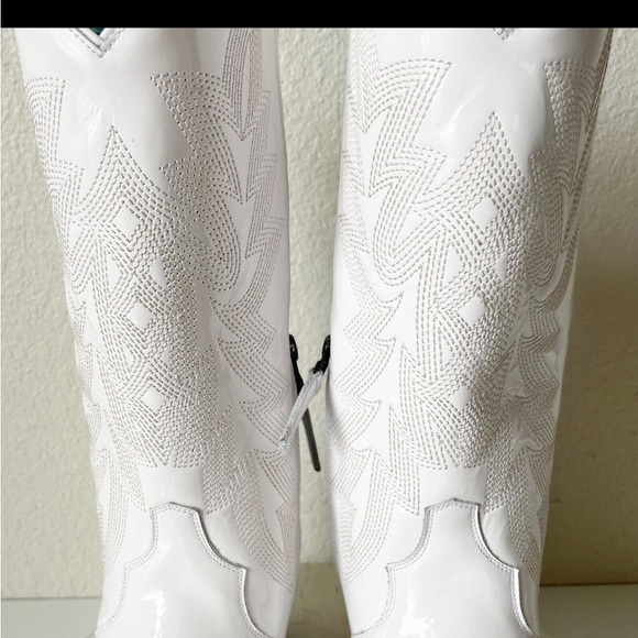 NEW Lane Boots Off The Record Midi Cowboy Boots - Picture 8 of 8